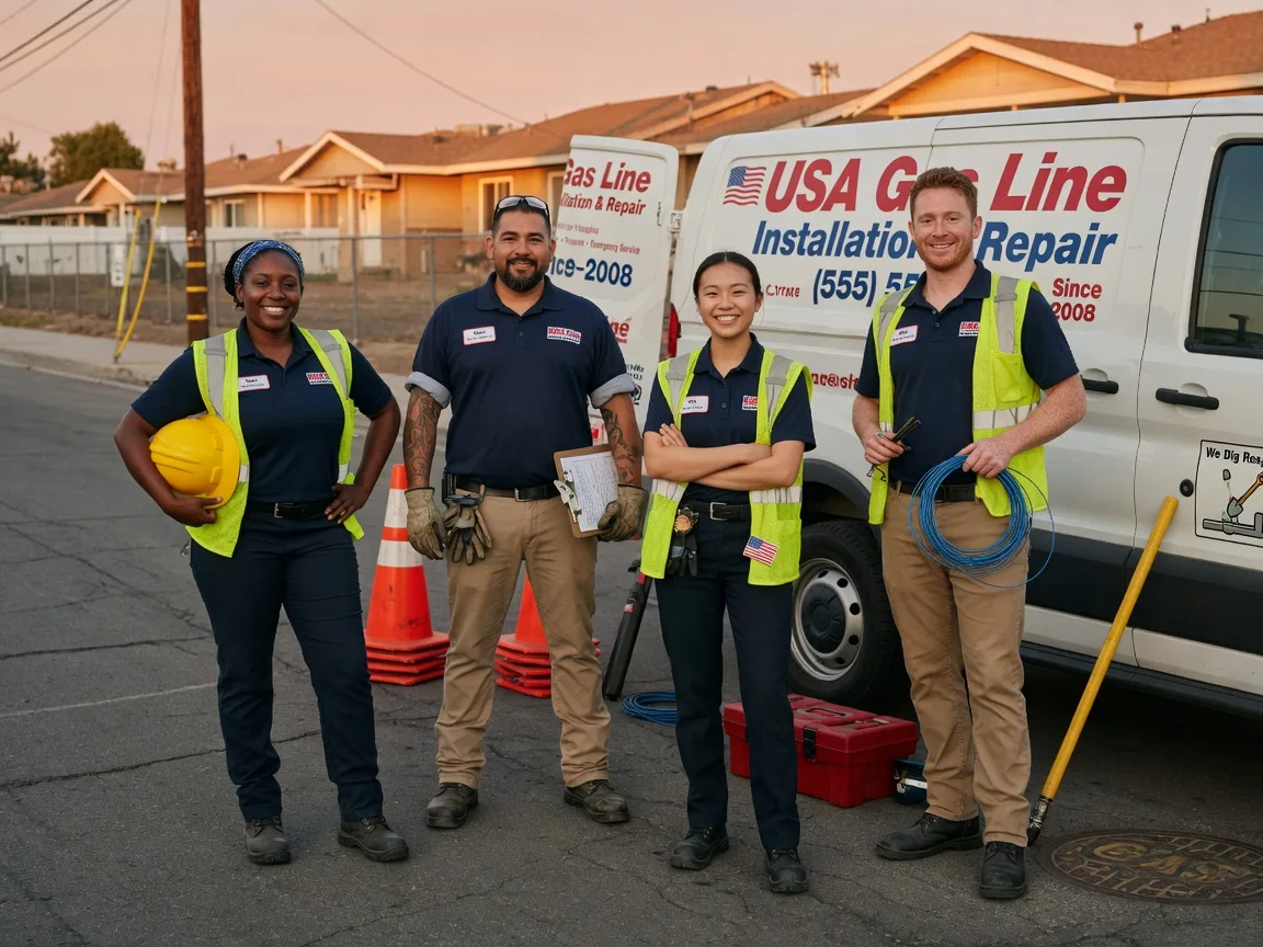 Gas Line Installation company in Medina, ND